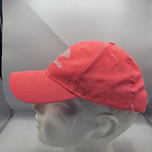 Newport Beach Tennis Club Adults Coral Pink Hat Cap Casual Outdoors Lightweight main image 6